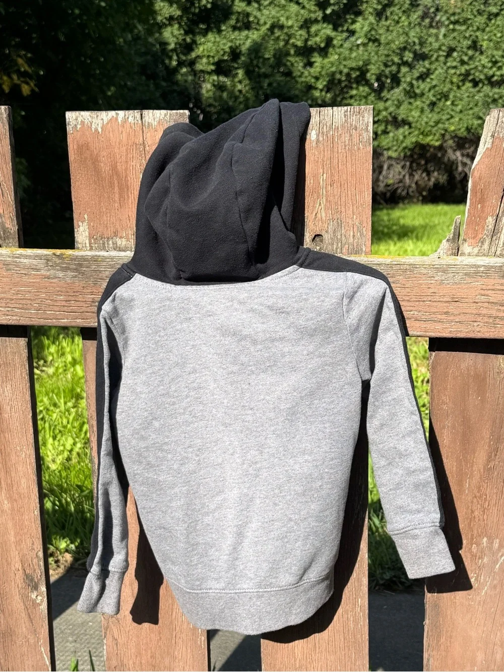 Carter’s - Kids Black and Gray Zip Up Hoodie - Size 5/5A